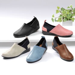 やわらか配色シューズ