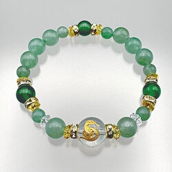 選べる刻印！安らぎアベンチュリンブレス