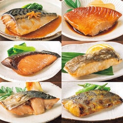 レンジで簡単！骨とりお魚6種セット 12袋セット