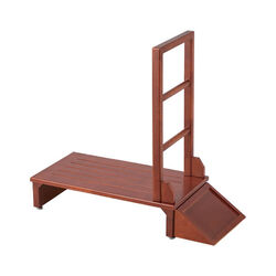 天然木手すり付玄関台(幅70cm): 家具・インテリア／はぴねすくらぶ