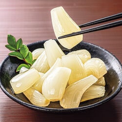 鳥取砂丘 粒選りらっきょう 5袋セット（唐辛子らっきょう付）