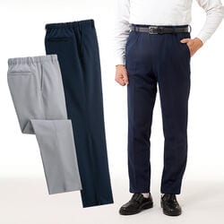 日本製お父さんの快適サラサラパンツ2色組
