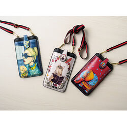 絵画のようなスマホショルダー