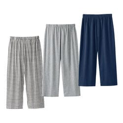 綿100％デイリーらくらくパンツ3色組