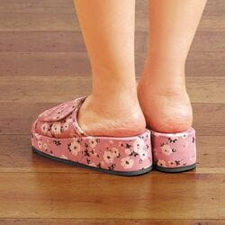 身長アップ厚底スリッパ