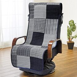 刺し子風座椅子カバー