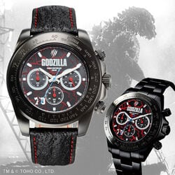 ゴジラ70周年記念電波ソーラークロノグラフ