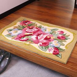 お買得カービング玄関マット