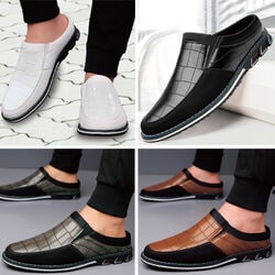 クロコ型押しデザインシューズ