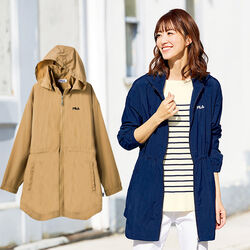 フィラ ロゴプリントはっ水ブルゾン