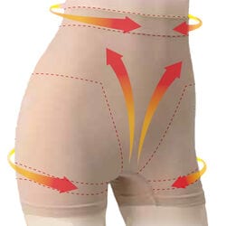 お腹と腰のすっきりシェイプショーツ