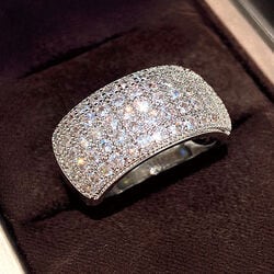 ゴージャスジルコンリング