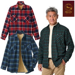 デコイ まるで毛布のふんわり裏ボアジャケット