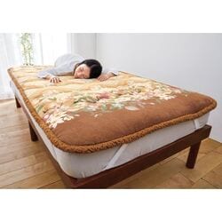 シンサレートわた入りムートン調ボリューム敷きパッド