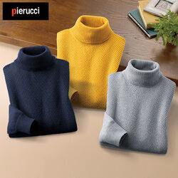 ピエルッチ タートルネックセーター3色組