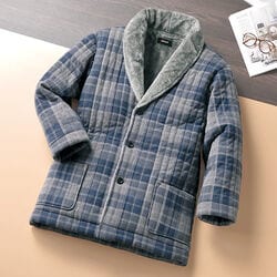 ピエルッチ 裏シャギーあったかソフトガウン