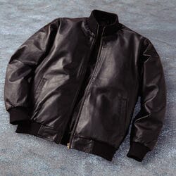 フランコ・コレツィオーニ ラム 一枚革ブルゾン