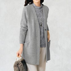 起毛カットソーロングアンサンブル