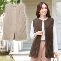 ふわふわエコファーベスト