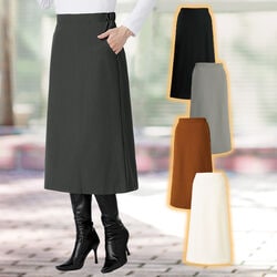 ウォーフィル裏起毛スカート
