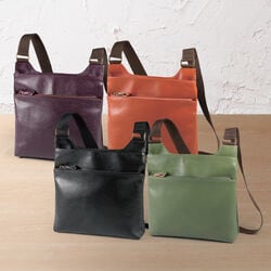 豊岡工房 牛革ショルダーバッグ