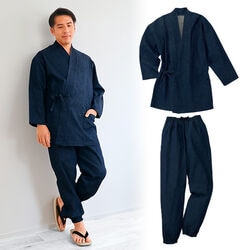 岡山デニム作務衣