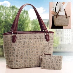 シャルル ジョルダン ミストラルエレガンス トートバッグ＆ミニポーチ