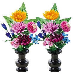 光触媒枯れない仏花2本組