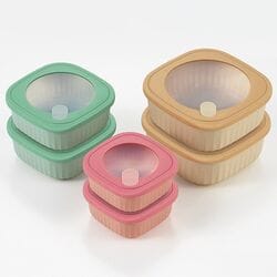 電子レンジ対応保存容器6点セット