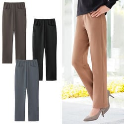 肌に優しい柔らかい裏起毛パンツ