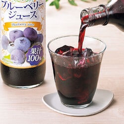 ブルーベリー100％ジュース