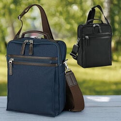 豊岡製 撥水加工縦型2WAYショルダー