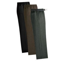 日本製お父さんの楽らく暖かスラックス3色組