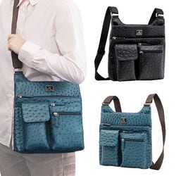 ユリ・コジマ オースト型押しスマホが取り出しやすいショルダー