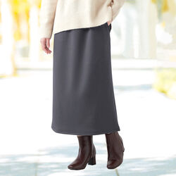 すぽっとはける裏シャギーロングスカート