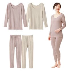 ぬくもりやわらか発熱インナー2枚組