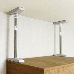 家具転倒防止突っ張り耐震棒2本組