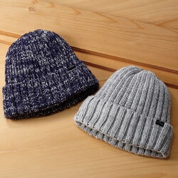 タルテックス あったか裏ボアニットキャップ2色組