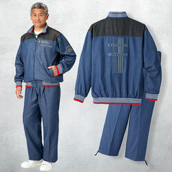 エディ・オデッセイ デニムブルゾンスーツ