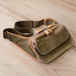 多機能帆布ボディバッグ