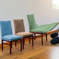 日本製タテヨコ伸縮チェアカバー2枚組