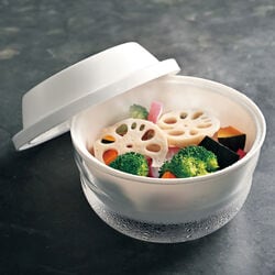 HARIO ガラスのレンジ蒸し器