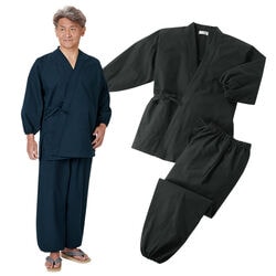 こだわり日本製播州織作務衣