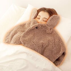 極暖 顔まですっぽりあったかケープ