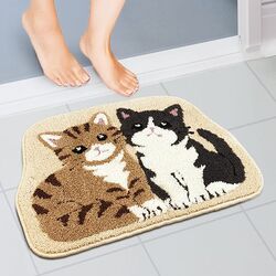 かわいいアニマル吸水マット