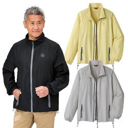 デコイ 旅にぴったり！丈夫な防風生地肩パット入りジャケット