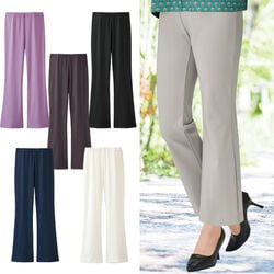 抗菌防臭機能付フレアーパンツ