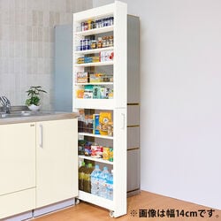 キッチンすき間ワゴンハイタイプ
