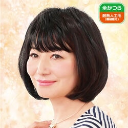 らくらく帽子ウィッグ ボブスタイル