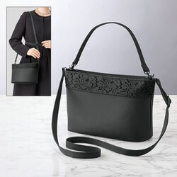 たっぷり入る！フォーマル2WAYバッグ